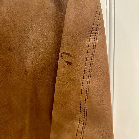 vintage zero king leather jacket from 1970's - size 44 - Picture 6 of 9